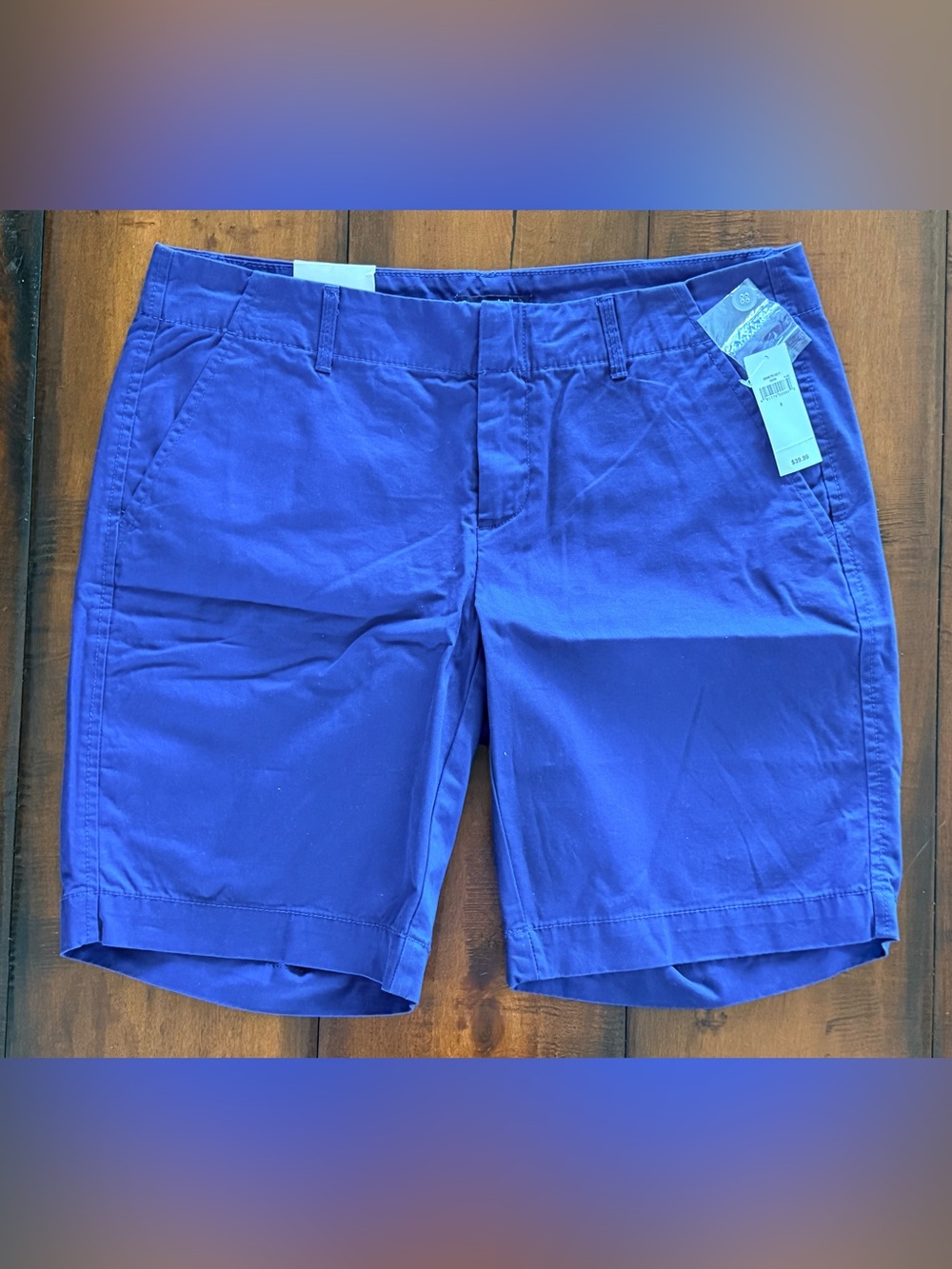 GAP Women's Bermuda Shorts in Navy Blue
